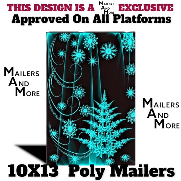 Mailers And More Other - 100 10X13 Emerald Tree Poly Mailers Shipping Envelopes Bags PRICE IS FIRM
